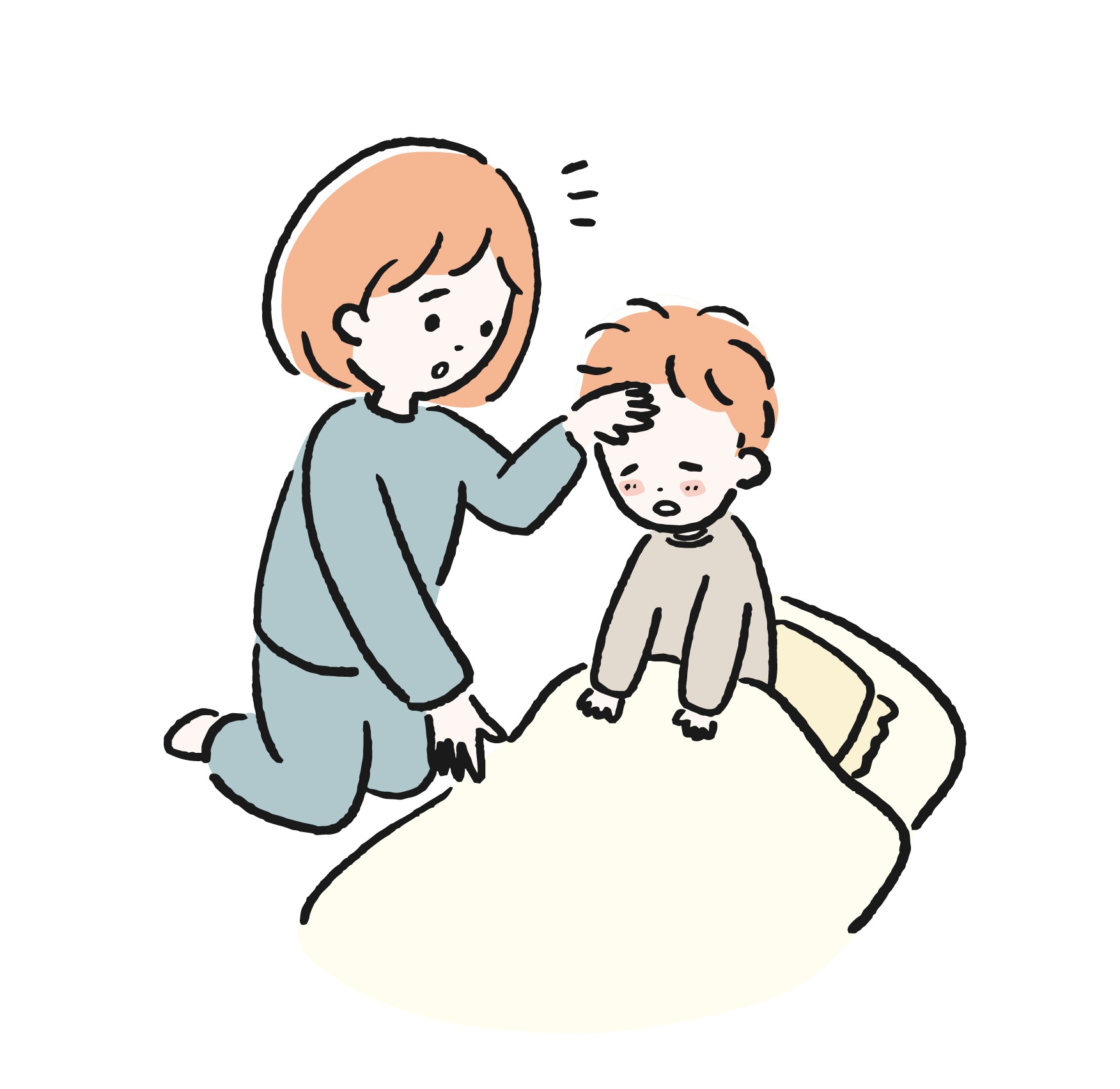 子どもの具合